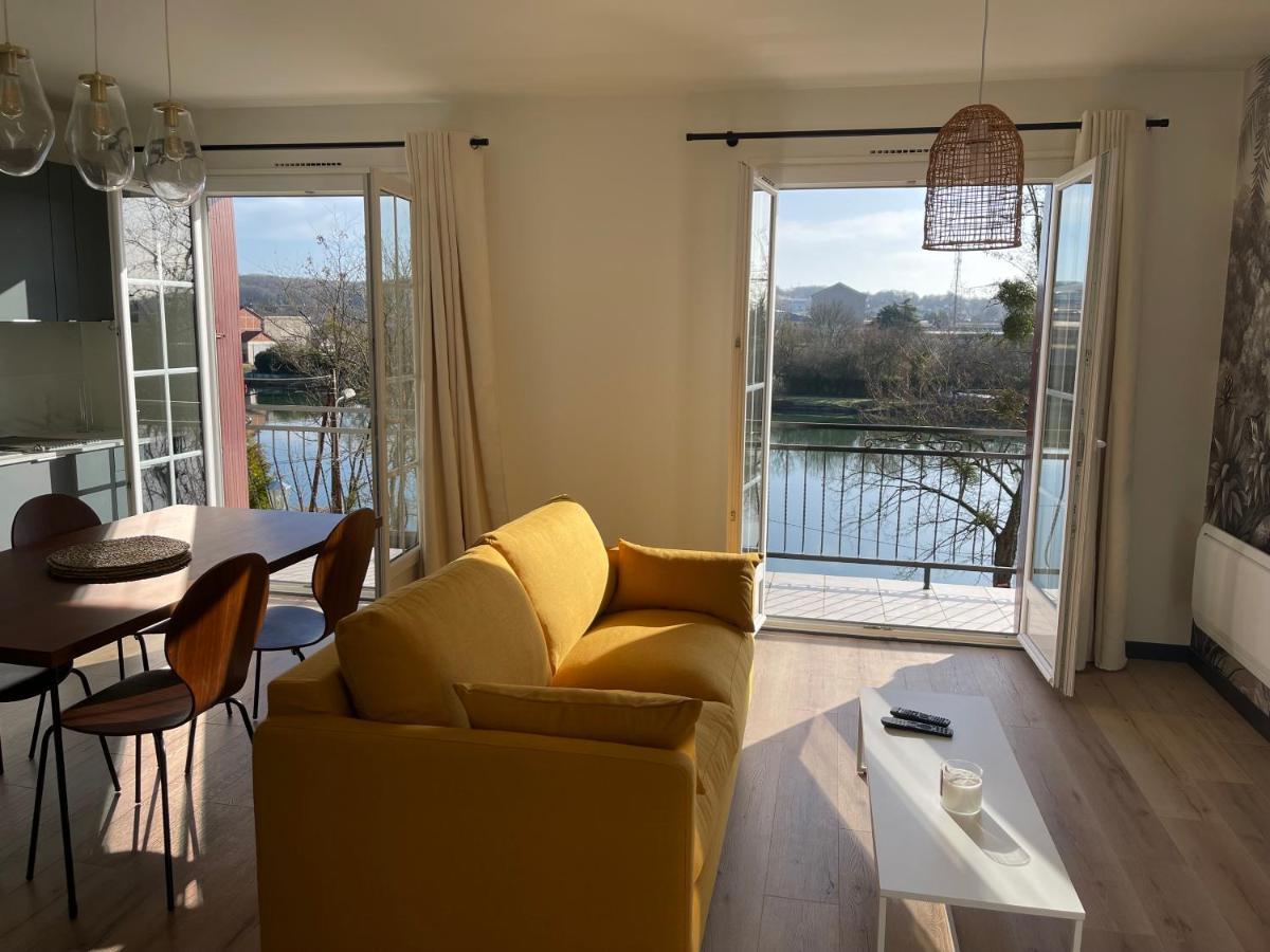 Ambiance Seine, Appartement Lumineux En Bordure De Seine - Chouette Thomery Экстерьер фото