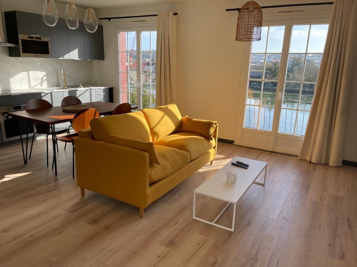 Ambiance Seine, Appartement Lumineux En Bordure De Seine - Chouette Thomery Экстерьер фото