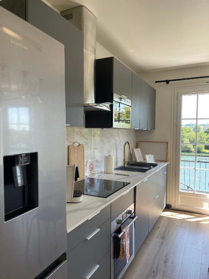 Ambiance Seine, Appartement Lumineux En Bordure De Seine - Chouette Thomery Экстерьер фото