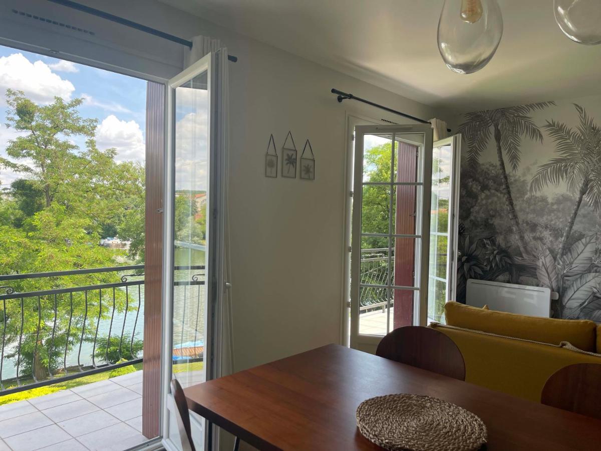 Ambiance Seine, Appartement Lumineux En Bordure De Seine - Chouette Thomery Экстерьер фото